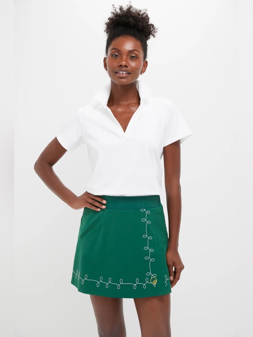 Tuckernuck Skort Embroidered Golf ball